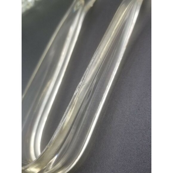 Princess House Heritage Pattern Glass Ice Bucket and Tongs - Picture 11 of 11